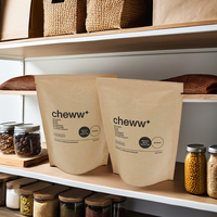 Sac gaufré en papier kraft biodégradable de taille personnalisée pour frites sulfurisées et à usage alimentaire