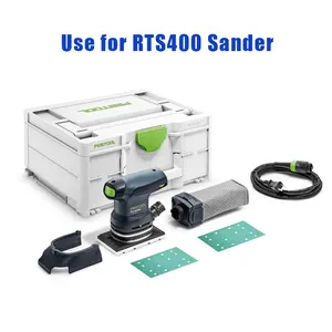Factory Supply 80x135MM Sandpaper For Abrasive Tool Festool Rts400 Sander 14holes Hoop And Loop Sanding Paper80*130MM