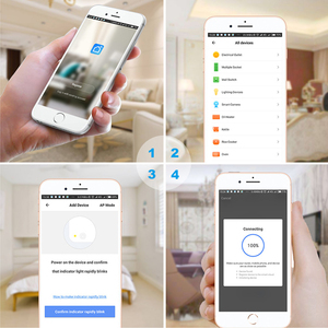 <span class=keywords><strong>Prise</strong></span> murale intelligente Wifi de type G, norme britannique, contrôlable par téléphone mobile, Tuya - Product Image 6