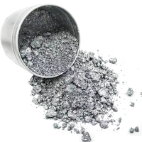 Pigment liquide de peinture chromée en métal fort en pâte d'aluminium brillant de vente en gros d'échantillon gratuit pour la décoration fine