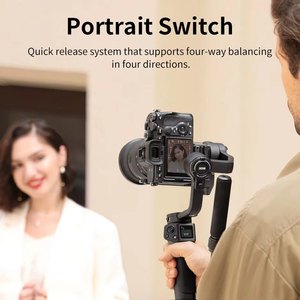 Estabilizador de Cámara de 3 Ejes con Luz de Relleno, <span class=keywords><strong>ZHIYUN</strong></span> Weebill <span class=keywords><strong>3S</strong></span>, Carga Útil de 3 kg para Cámaras DSLR/Sin Espejo - Product Image 2