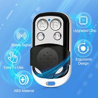 Control Remoto de 433MHz para Puerta de Garaje, Persiana Enrollable, Portón y Puerta con Sensor de Vidrio