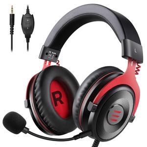 EKSA Auriculares Estéreo de Alto Rendimiento para Juegos, Auriculares LED E900 <span class=keywords><strong>con</strong></span> Micrófono para <span class=keywords><strong>PS4</strong></span>/PC - Product Image 1
