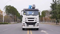 Camion grue télescopique 16T ISUZU 6x4, grue mobile montée sur camion