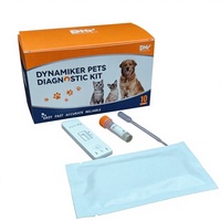 Kit de test rapide d'antigène du virus de l'herpès félin pour la diagnostic des maladies respiratoires chez les chats, certification CE, analyse en 5-10 minutes, durée de conservation de 2 ans