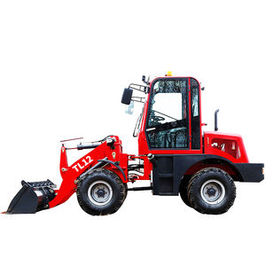 รถตักล้อยางขนา<span class=keywords><strong>ด</strong></span>เล็ก TITAN ZL12 1.2 ตัน ขับเคลื่อน 4 ล้อ พร้อมหัวตักด้านหน้า - Product Image 1