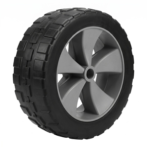 Rueda <span class=keywords><strong>para</strong></span> Carro de <span class=keywords><strong>Kayak</strong></span> de 10 Pulgadas, Precio de Fábrica, 260x78, Carga de 120 lbs, Neumático Sólido de Espuma de PU, Venta al por Mayor, <span class=keywords><strong>para</strong></span> Transporte Marítimo - Product Image 1