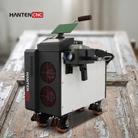 Machine de décapage de rouille au laser pulsé portable 500W, nettoyeur laser industriel pour l'élimination des contaminants de métal, bois, peinture et huile