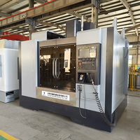 Machine de fraisage CNC verticale industrielle, commande GSK, BT40, simple, robuste, pour tâches de fraisage complexes, efficacité supérieure