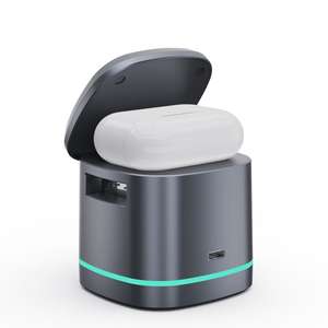 Estación de carga de teléfono 3 en 1 de 15W con cargador seguro inalámbrico rápido magnético Soporte 3 en 1 para teléfono 15/14/13/12 - Product Image 1