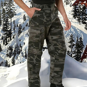 Pantalones Deportivos de Forro Polar para Hombre, Corte Ajustado, Estilo Urbano, Cintura Elástica, Frente Plano, Peso Medio, con Logotipo Personalizado, Servicio OEM 3329 HHJ - Product Image 3