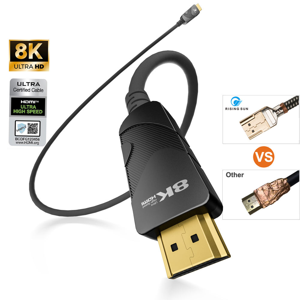 8k 60hz 4k 120hz Cabo HDMI Bulk XXX HD Video Hdmi Hdcp 3d Hdr Premium  48gbps 2.1 Hdmi Cable