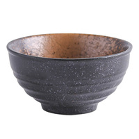 Ensemble de vaisselle en céramique de style japonais minimaliste, résistant au micro-ondes, pour la maison, bols à riz, bols à soupe, plats à sushi