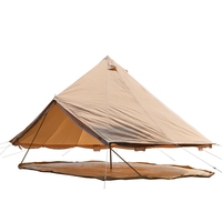 Tente cloche en toile d'extérieur, nouveau design, 3M, 4M, 5M, 6M, 7M, à deux portes, en vente