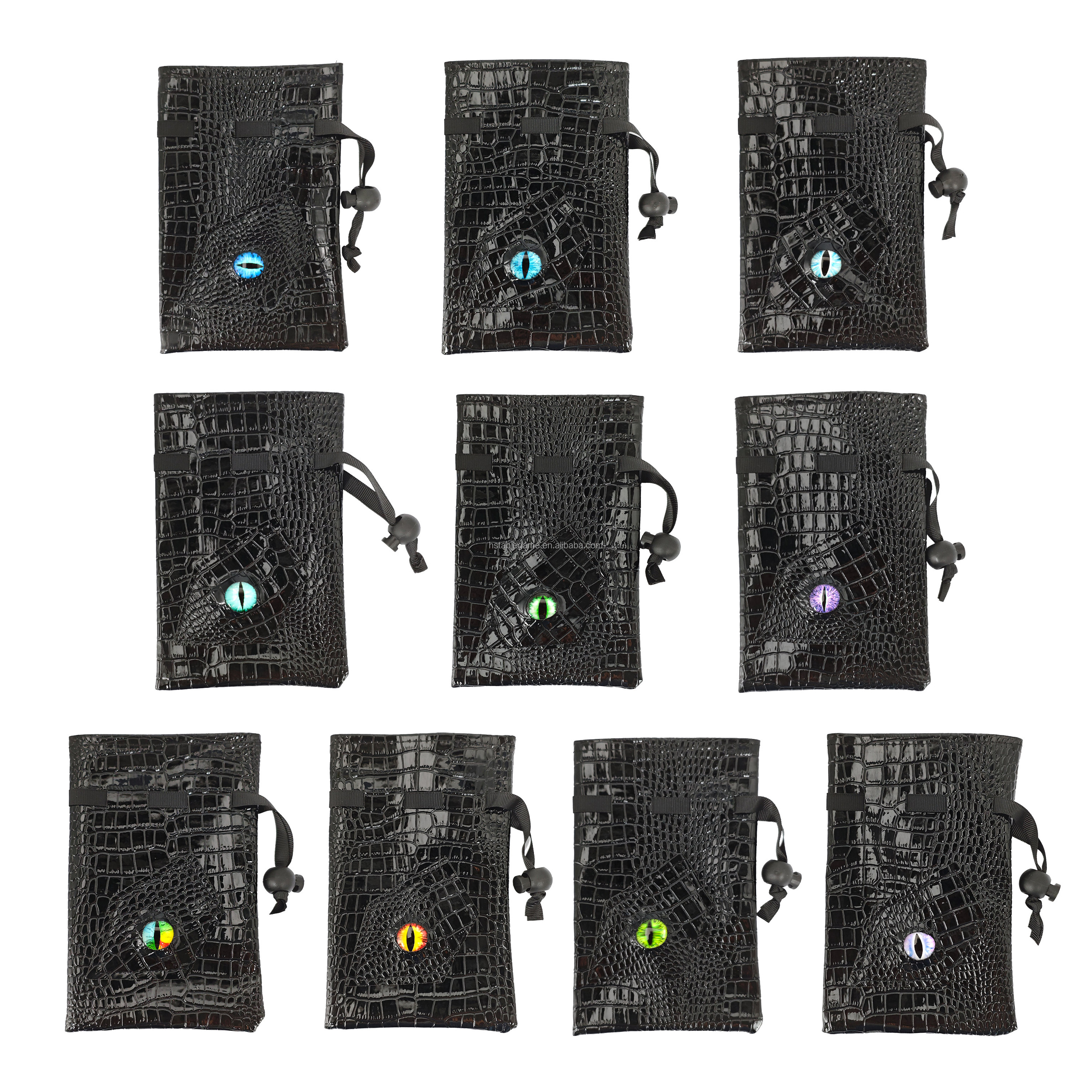 Sac à dés noir mat-HSLY12