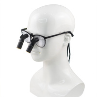 Loupes ergonomiques réglables 8,5X, lunettes médicales, loupe chirurgicale dentaire, lunettes grossissantes, verre optique