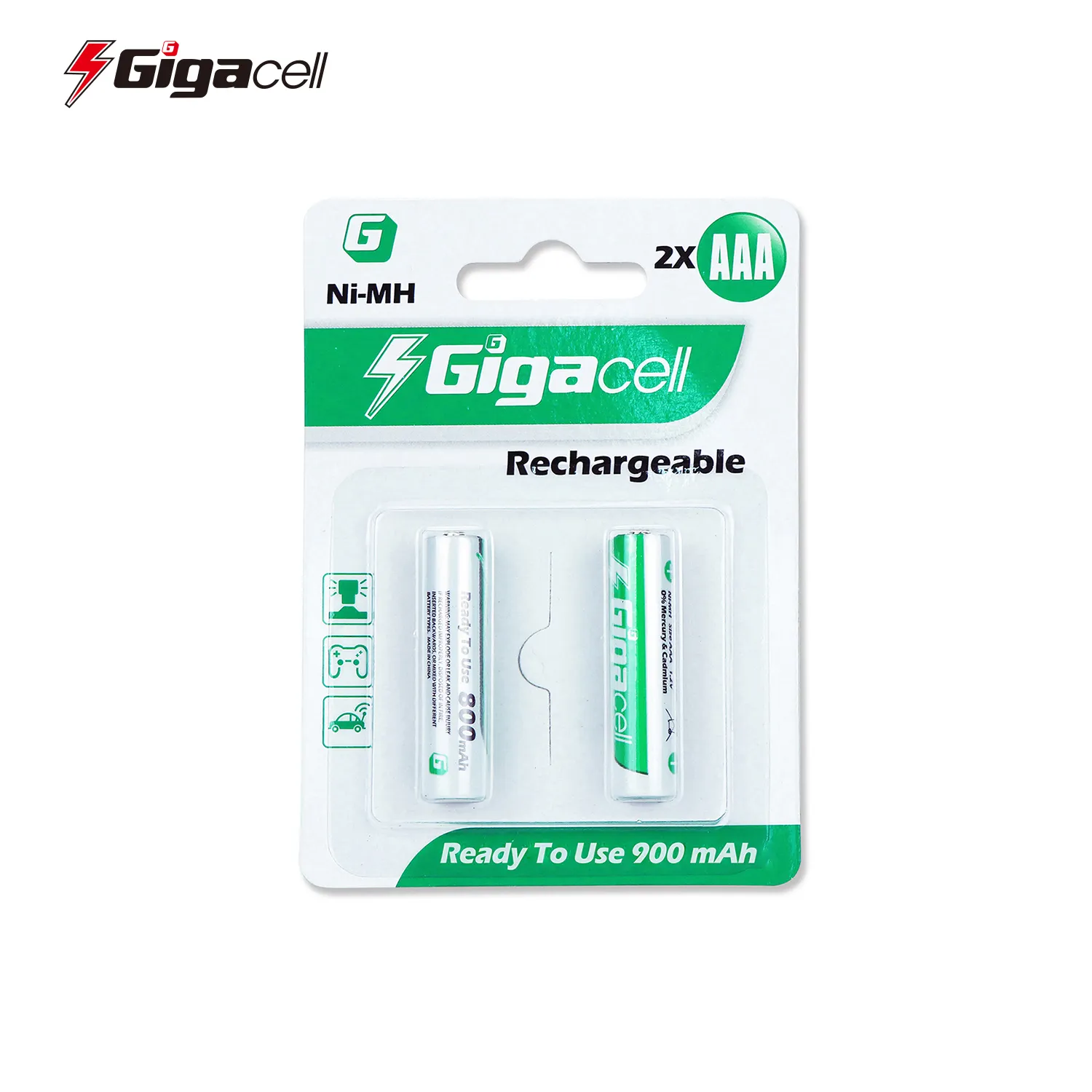 Rechargeable Battery Rechargeable Ni-MH HR03 800mAh AAA Rechargeable Battery