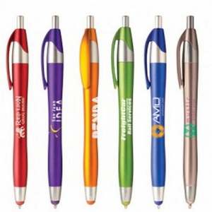 Bolígrafos 2 en 1 con Punta Mediana de Tinta Negra y Puntas de Stylus para Pantallas Táctiles - Product Image 4