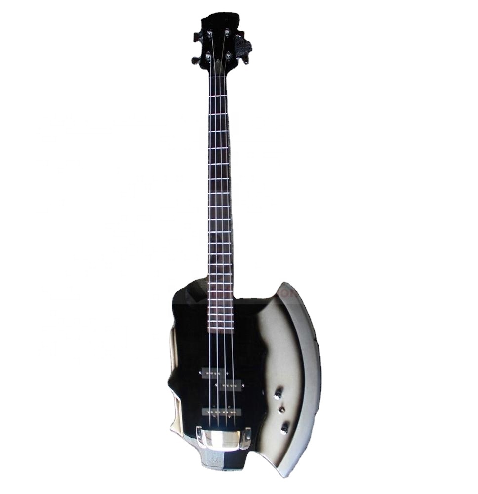 Weifang Rebon 4 String Axe Electric Bass Guitar - Battle Axe