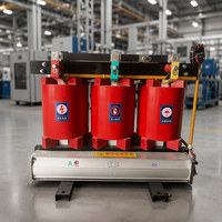 Transformateur de puissance triphasé immergé dans l'huile Baitong SCB14-200/10-0.4KV 50/60Hz 200kV/10kV vers 380V/220V, bobine ronde à noyau de cuivre