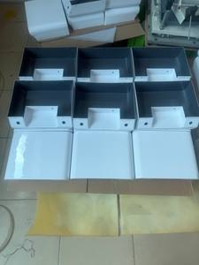 บริการขึ้นรูปพลาสติกสุญญากาศ กงหัว ถาดพลาสติก ABS สีขาว สำหรับงานอุตสาหกรรม ตัดและขึ้นรูป - Product Image 6