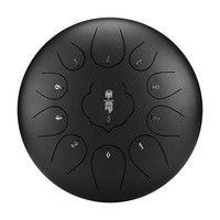 Handwork PANDRUM Steel Tongue Drum Free Gift Percussion Instrument 10'' 11 Notes