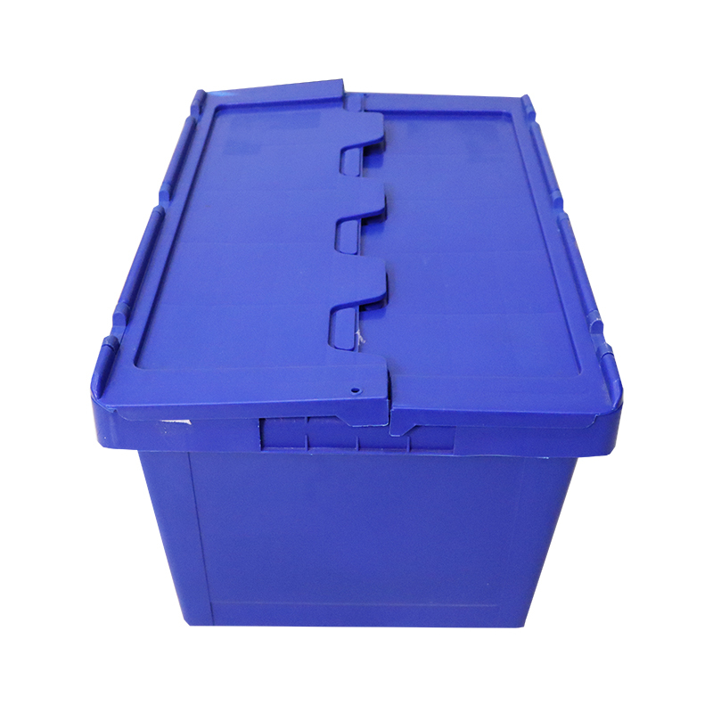 Blaue haltbare Kunststoff kiste Transport logistik box Stapelbare und versch achtelte Kunststoff umschlag box mit Deckel| Alibaba.com