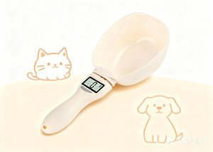 Handheld ABS LCD Display Pet <strong>Spoon</strong> Scale 800g Mini Electronic <strong>Measuring</strong> <strong>Spoon</strong> - Product Image 3
