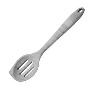 Utensílio de cozinha, colher de fritura de silicone para adultos, itens de cozinha antiaderentes