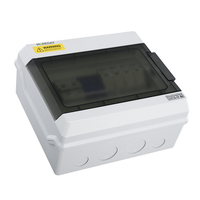 Boîte de jonction combinée solaire DC PV pour système solaire connecté au réseau ou autonome, fournisseur chinois, 4 6 8 10 12 chaînes, 2 entrées 1 sortie