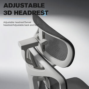 Comoda <span class=keywords><strong>Sedia</strong></span> da <span class=keywords><strong>Ufficio</strong></span> Ergonomica Direzionale con Schienale Alto in Rete dal Design Moderno - Product Image 2