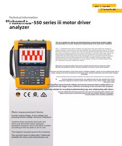 F Lu k E Mda-510 and Mda-550-iii Motor <b>Drive</b> Analyzer 220v With 1-year Warranty - Product Image 4