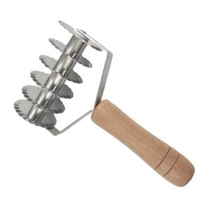 Rodillo para Masa de <span class=keywords><strong>Pizza</strong></span> y Pastelería con Mango de Madera - Product Image 1