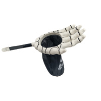 Sac à bonbons Halloween en forme de griffe de main, sac de friandises citrouille pour enfants, accessoire de déguisement et décoration pour fête