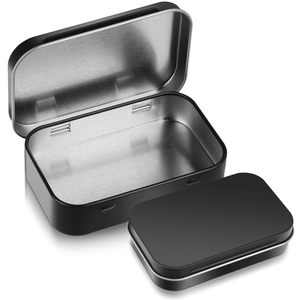 Custom Food Grade Metal Rectangular Tin <b>Box</b> with Hinge Lid Markdown Sale for <b>Wedding</b> Sweet Candy Tin <b>Cake</b> Chocolate Storage - Product Image 1