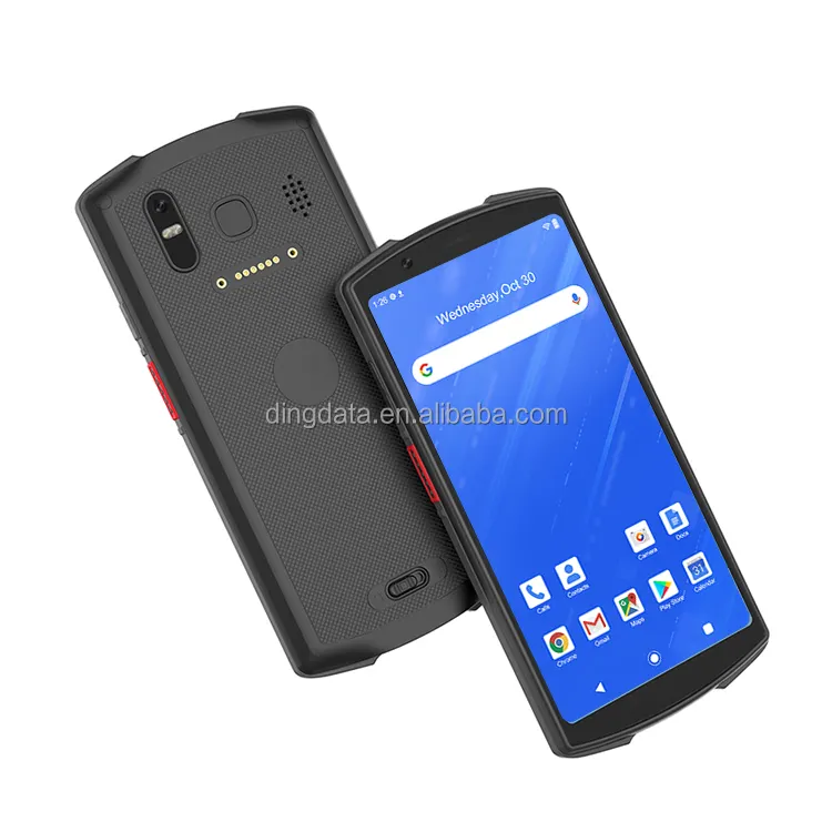 Ip67 Robuuste 6-Inch Pda Android 10 2d Barcodescanner 4G Ram + 64G Rom Goedkoop Handheld Industrieel 4G Magazijn Voor Mobiele Telefoons