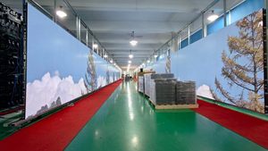 Paneles de Pantalla LED P3.91 HD para <span class=keywords><strong>Alquiler</strong></span> en Escenarios Exteriores, IP65, Conexión Fija, Video Wall - Product Image 5