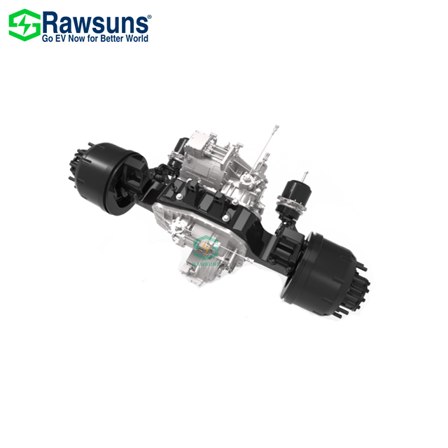 Rawsuns Electric Drive System EV Axle 540v 100/185kw with 2 Gear AMT Gearbox EV Conversion Kit for Car