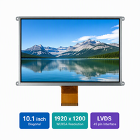 Module LCD à matrice active TFT A-Si 10,1 pouces 1920x1200 WUXGA, 2000 nits, affichage numérique extérieur haute luminosité LVDS HC