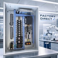 Panneau de commande PLC Siemens personnalisé S7-200 SMART, boîte d'automatisation industrielle, armoire de distribution électrique pour usine