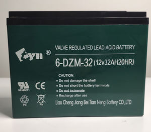 Высокая емкость, 12 В, 32 А · ч - Product Image 1