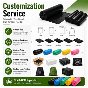 Roll Garbage Bag /Rubbsih Bags <strong>Bin</strong> <strong>Liner</strong> Wholesale Work Home Packing Products - Product Image 6