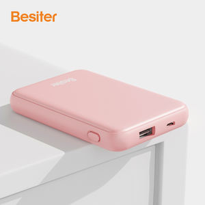 Mini Power Bank portable, 5000mAh, petite banque d'alimentation, avec logo personnalisé OEM, bon marché, usb - Product Image 2