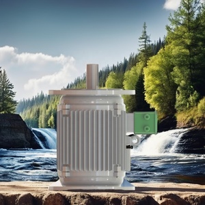 Générateur alternatif à aimant permanent à entraînement direct sans balais de grande puissance, personnalisé pour turbines hydrauliques et éoliennes, moteur PMG - Product Image 2