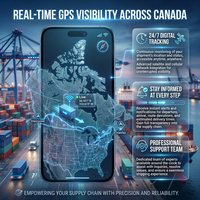 Agent d'expédition FCL Chine-Canada pour les vendeurs Amazon FBA, fret maritime en conteneur complet 20GP, 40GP, 40HQ avec service de livraison DDP