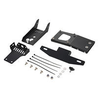 Support de plaque d'immatriculation à dégagement rapide en fer noir J-20 compatible avec Surron Ultra Bee Light Bee Moto électrique tout-terrain