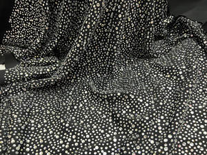 Tissu en maille élastique à paillettes personnalisées, tissu en maille de strass, tissu en diamant pour robe de femme - Product Image 6