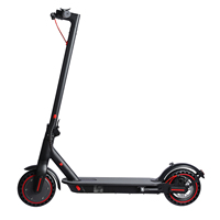 Trottinette électrique à deux roues, 36V, longue portée, batterie au lithium 35 km, pliable, étanche