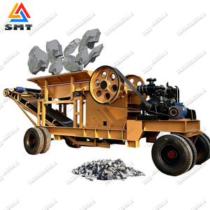 Mesin Penghancur Batu Diesel <span class=keywords><strong>Jaw</strong></span> <span class=keywords><strong>Crusher</strong></span> PE400X600 <span class=keywords><strong>PE</strong></span> 500X750 Mobile dengan Layar Getar dan Konveyor - Product Image 2