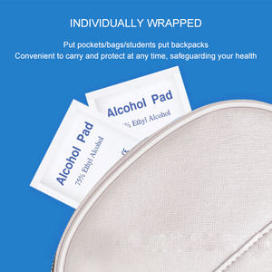 Nuevo Diseño, 100 Toallitas Desinfectantes con <span class=keywords><strong>Alcohol</strong></span> Etílico al 75%, Imprescindible para Viajes y Primeros Auxilios - Product Image 6